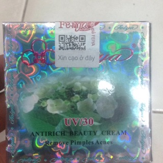 Kem dưỡng trắng da chống lão hoá -Feiya Antirich Beauty Cream Remove Pimples Acnes 15g( hàng nhập khẩu)