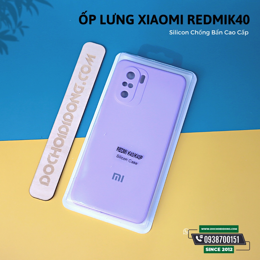 Ốp Lưng Xiaomi Redmi K40 Silicon Chống Bẩn Cao Cấp