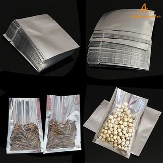 100 túi nhôm hút chân không đựng thực phẩm tiện lợi