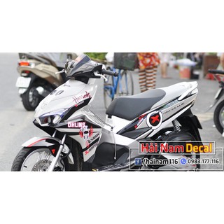 Tem Trùm Air Blade Trắng Ohlin Exedy
