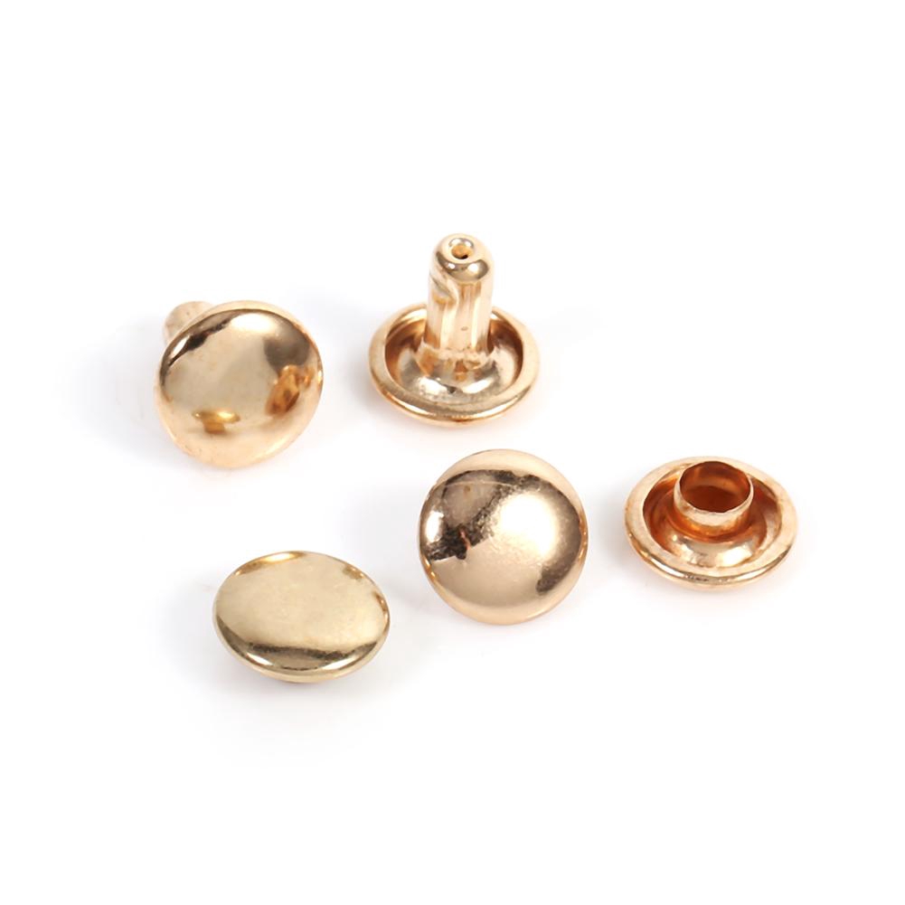 Set 100 đinh tán kim loại hình nón đóng đồ da