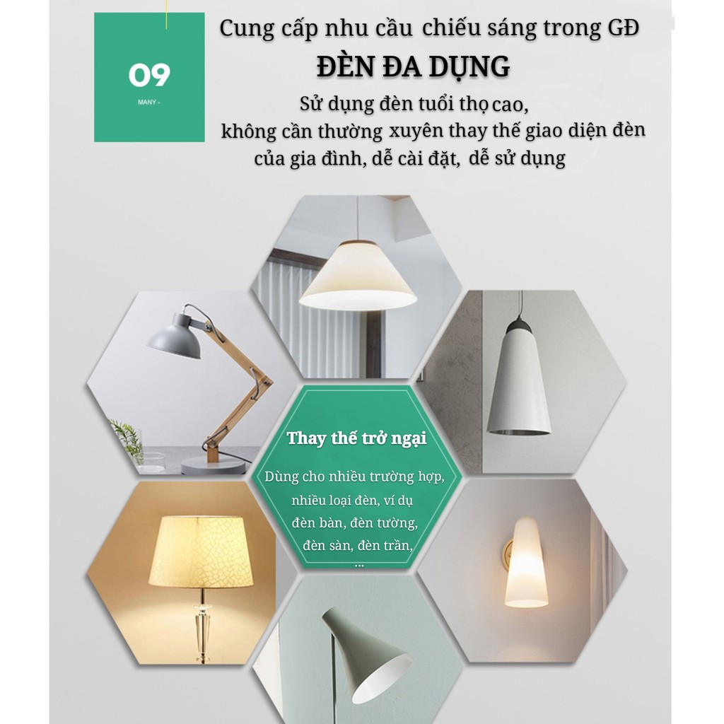 ĐÈN LED TRÒN 9W SIÊU SÁNG SIÊU TIẾT KIỆM ĐIỆN GIÁ RẺ