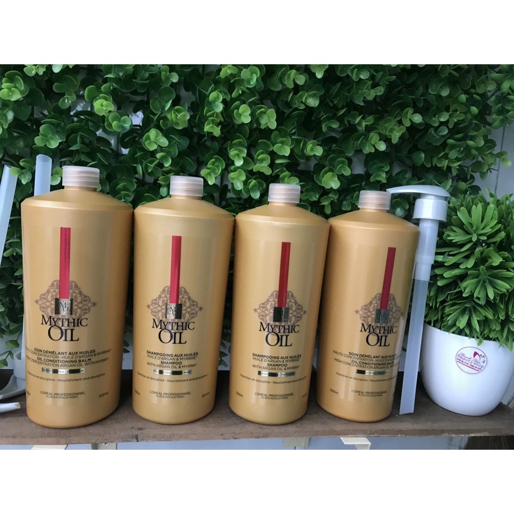 🇫🇷L'oreal🇫🇷 Dầu xả nuôi dưỡng tóc loreal Mythic Oil Conditioner 1000ml