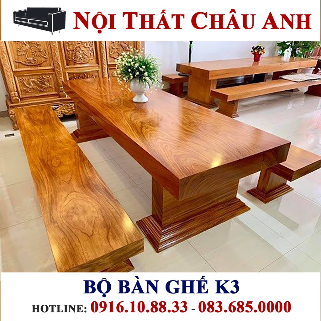 Tổng hợp Bộ Bàn Ghế K3 Nguyên Khối giá rẻ, bán chạy tháng 1/2024 ...