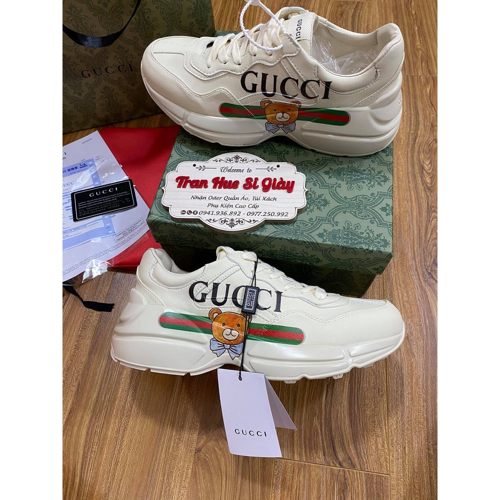 Giày siêu cấp Guccjj Gấu full hộp