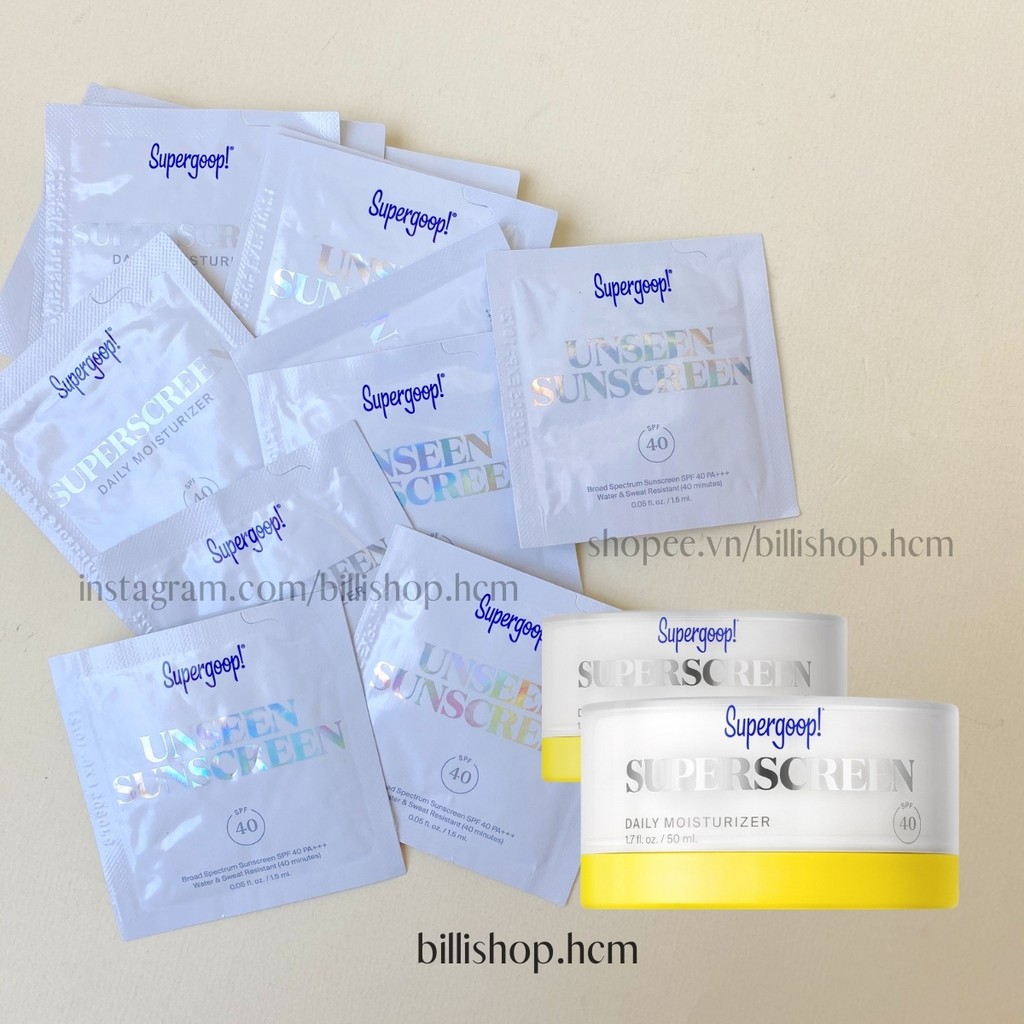 Sample 1,5ml - Kem chống nắng Unseen Sunscreen SPF 40