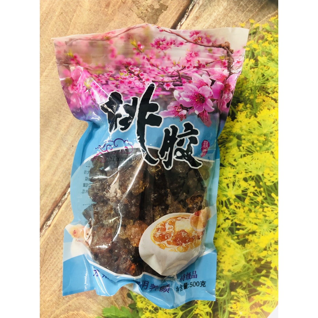 500g Nhựa đào (mủ đào ) nấu Chè Dưỡng Nhan