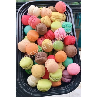 Bánh MACARON -32viên mini(Bánh kết hợp với mứt trái cây - giảm độ ngọt)