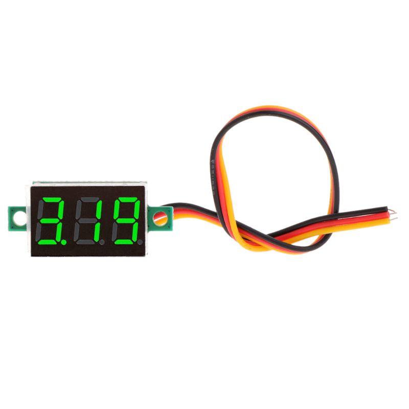 Vôn Kế Kỹ Thuật Số 3 Dây 0.36 &quot;Dc 0-100v