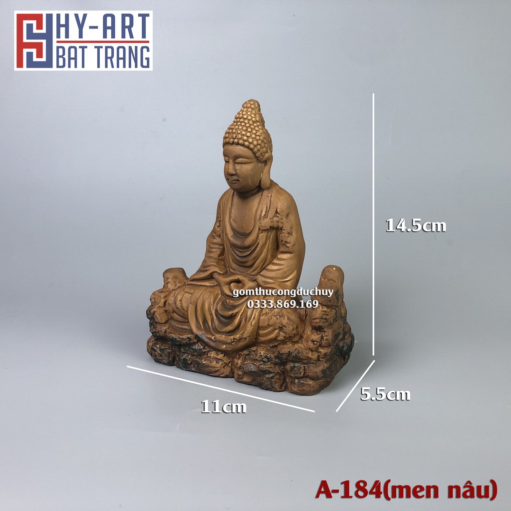 Tượng phật trang trí phong thủy, tiểu cảnh, gốm sứ Bát Tràng | BigBuy360 - bigbuy360.vn