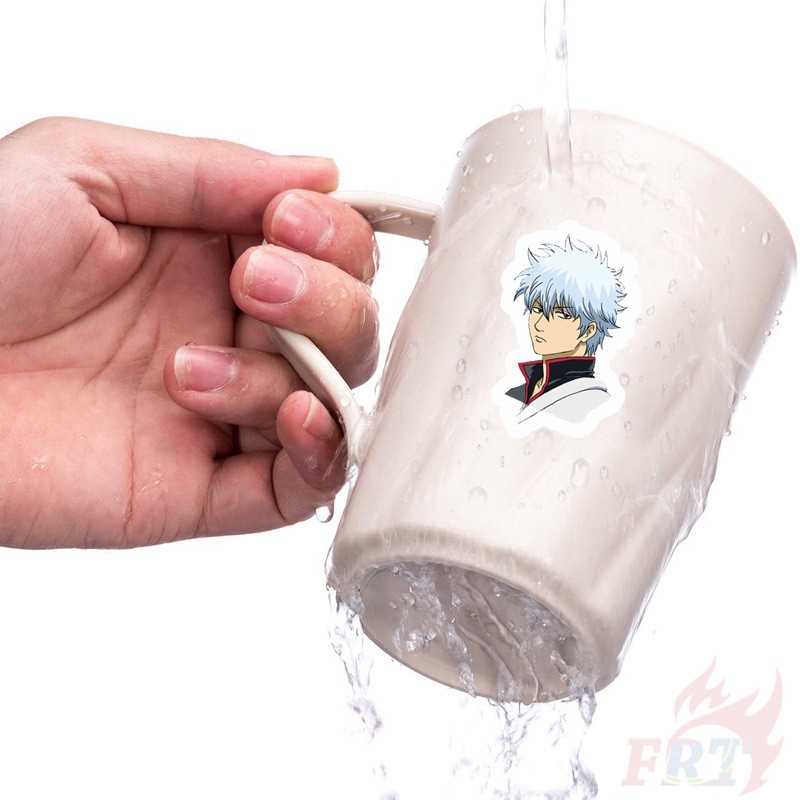 ❉ GINTAMA Series 01 Stickers ❉ 50Pcs/Set Anime Fashion DIY Waterproof Decals Doodle Stickers