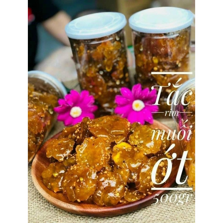 Tắc rim mật ông muối ớt 500gr