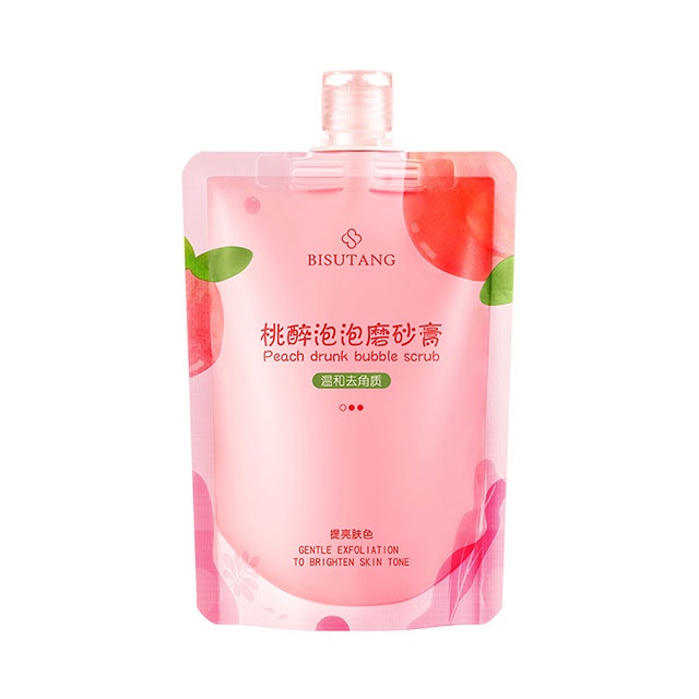 Tẩy Tế Bào Chết Đào Bisutang Peach Drunk Bubble Scrub