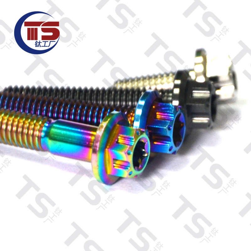 Ốc Vít Đầu Phẳng Hợp Kim Titan M6X10-70mm Chuyên Dụng Cho Động Cơ Xe Hơi