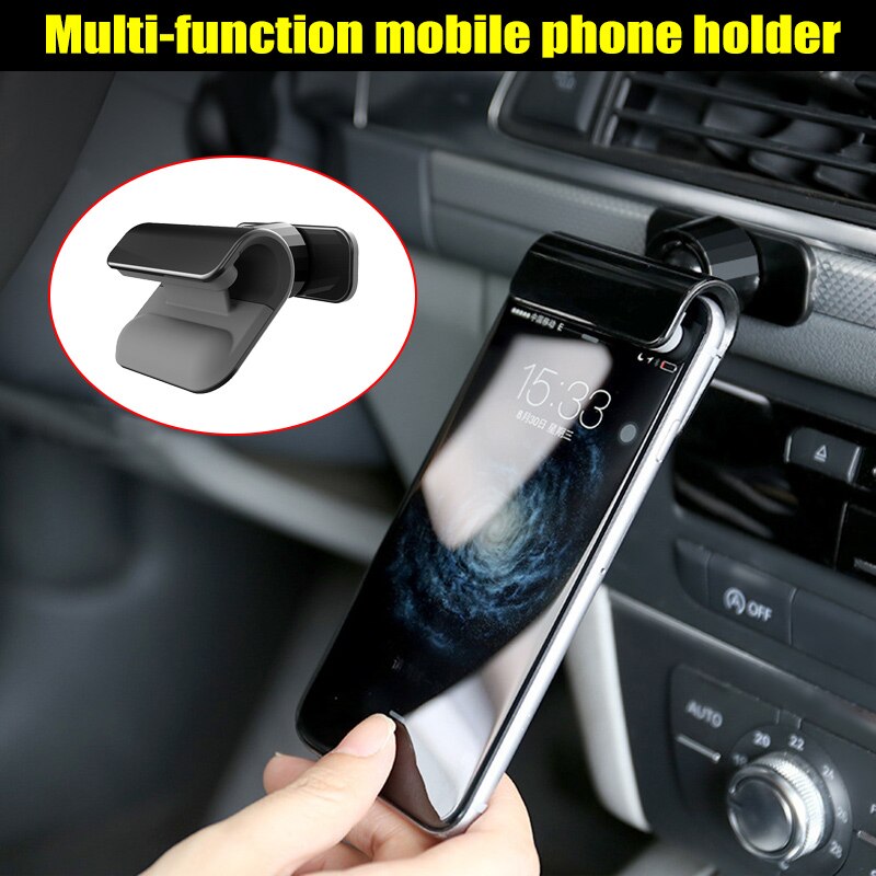 [Stock] 1 Pc 360 Degree Rotation Interior Gravity Car Mobile Phone Holder ,Bracket Mounts Stand