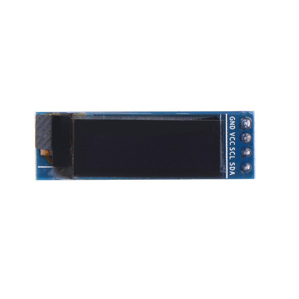 0.91" White I2C IIC OLED 128x32 LCD LED Display Module SSD1306 For Arduino