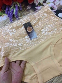 Quần Lót Ren Cạp Cao Gen Bụng