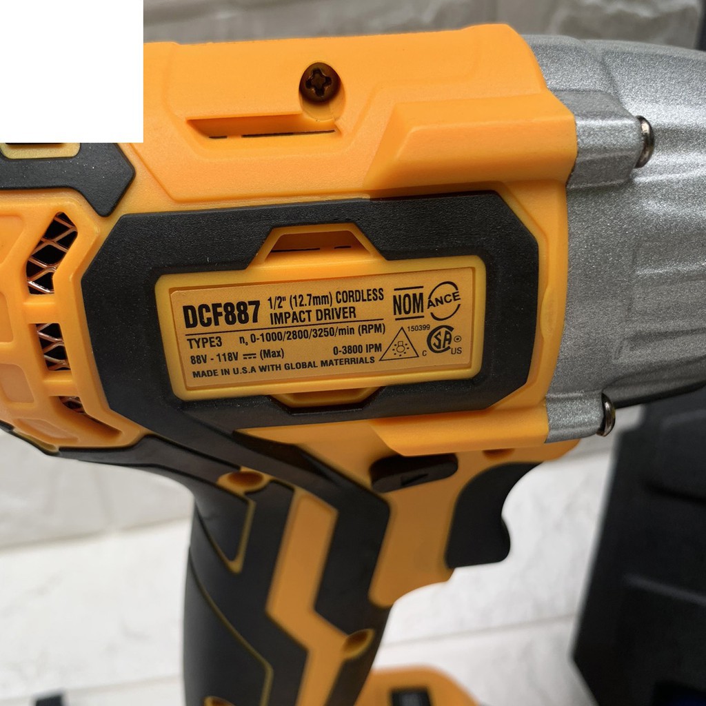 Máy Siết Bulong DEWALT 99V – Máy Bắn Vít Dewalt – Tặng đầu khẩu 100% Đồng Pin 10 cell Không chổi than