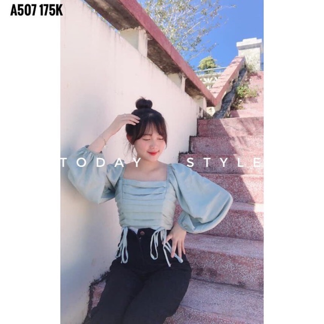 ÁO PHI LỤA NHÚN THÂN 2 dây rút (video thật ) CM160