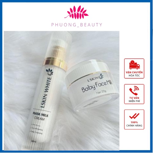 COMBO Ủ TRẮNG KÉN TẰM+BABY FACE MILK CẤY TRẮNG