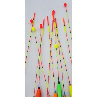 10 cái phao Câu đài trăng cá chép , màu ngẫu nhiên cấu đài