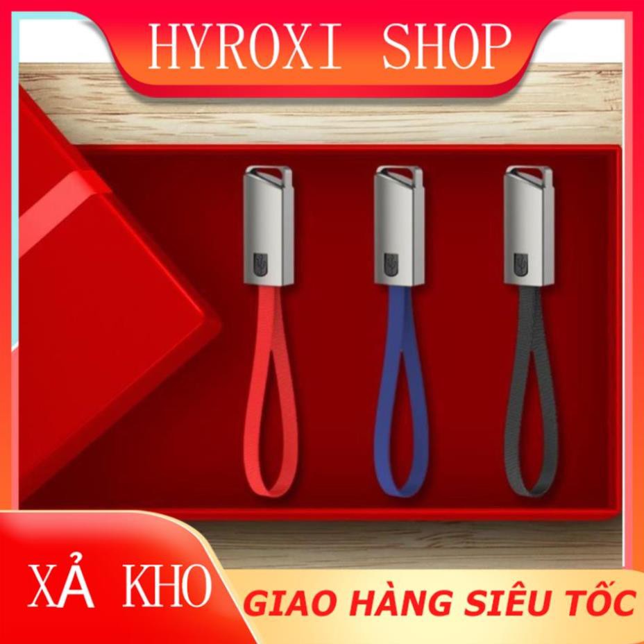 Cáp sạc iPhone Lightning – Type C – Micro USB loại ngắn 20 cm mẫu 2 HYROXISHOP