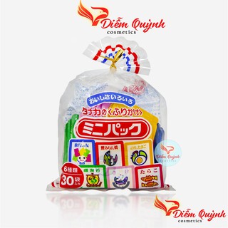 Gia vị rắc cơm Nhật Bản 6 vị 30 gói (75gr)