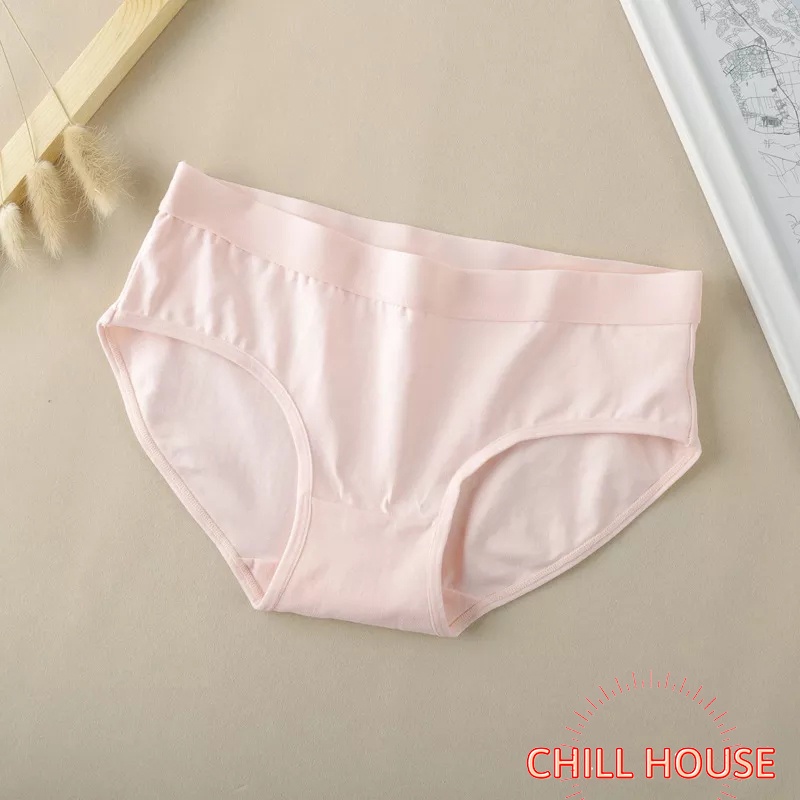 Quần lót thun cotton trơn co giãn 8 chiều - CHILLHOUSE