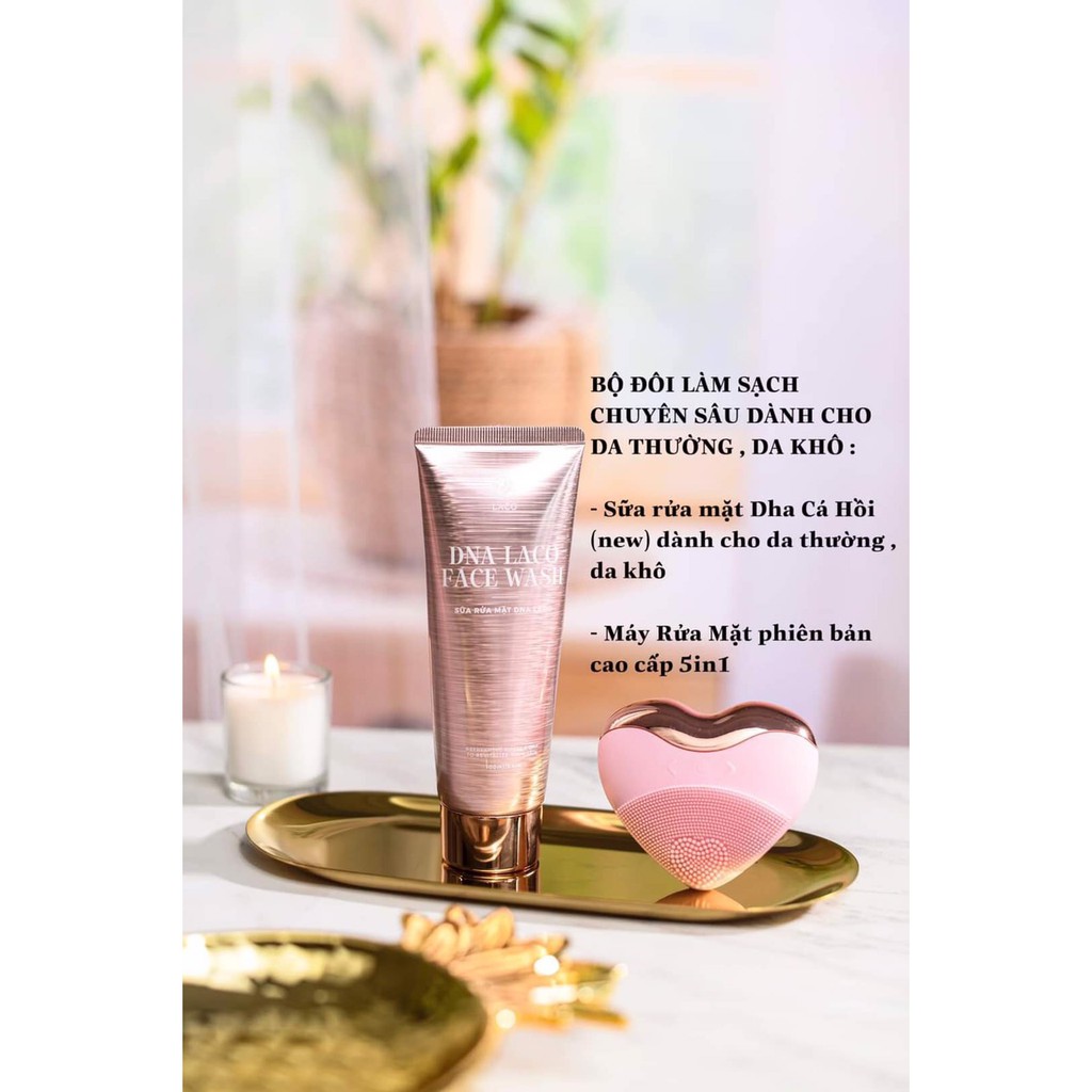 [XÃ HÀNG + QUÀ 30K] Sữa rửa mặt làm sạch da - cấp ẩm - mờ nám - chống lão hoá da DNA Cá Hồi Laco tặng bông tẩy trang | BigBuy360 - bigbuy360.vn