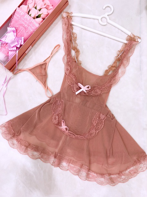 Váy ngủ cosplay cô hầu kèm chip | BigBuy360 - bigbuy360.vn
