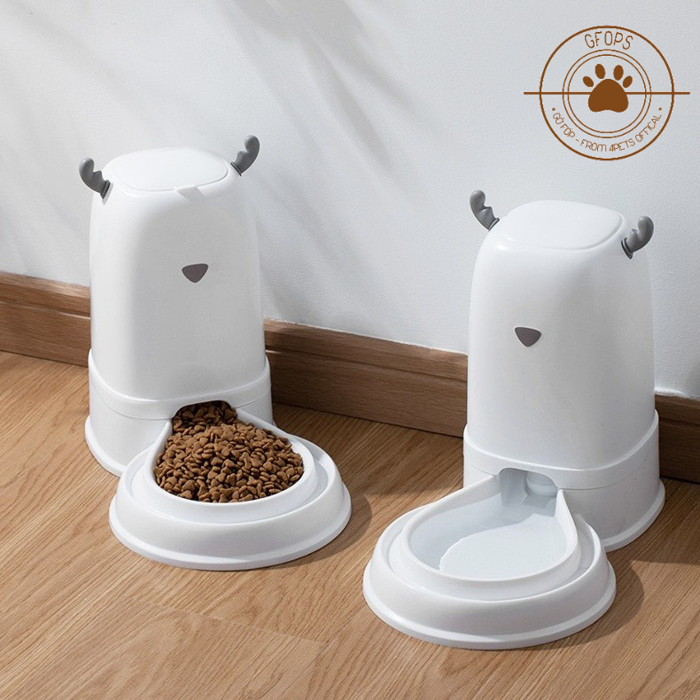 Bát ăn/ Bát uống nước cho chó mèo mẫu mới nhất dung tích lớn 3.8L - 4pets official