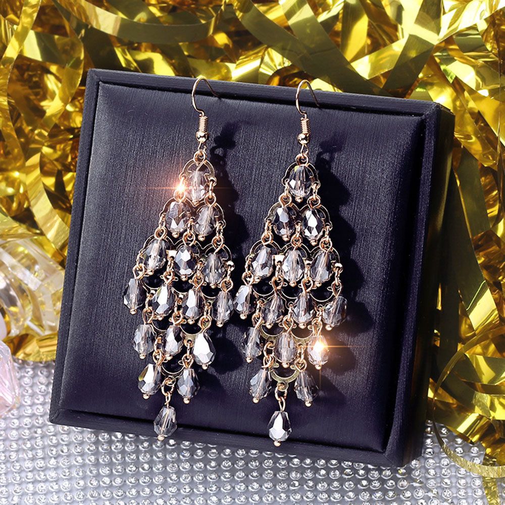 Khuyên tai họa tiết hình học mxgoods