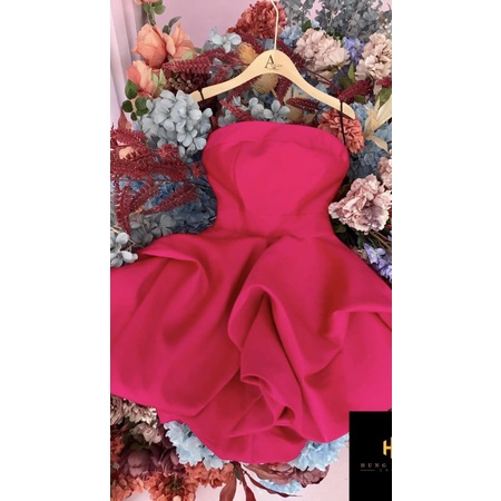 Đầm tacta xoè phồng