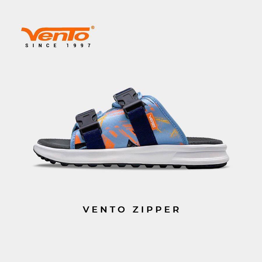 Dép Quai Ngang Nam Nữ Vento Chính Hãng Zipper NB120