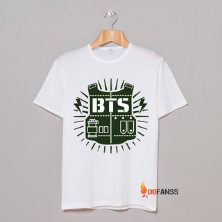 [kthu} áo thun bts logo lục quân
