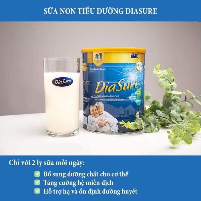 Sữa Non tiểu đường DiaSure 850gram