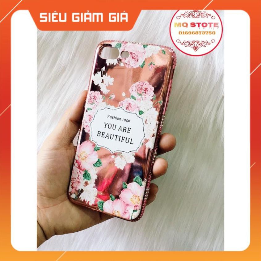 [FREE] [ giảm 10k đơn 20k] [Freeship] IPHONE 6/6+/7+/8+ỐP HOA GƯƠNG VIỀN ĐÍNH ĐÁ SIÊU SANG -đẹp