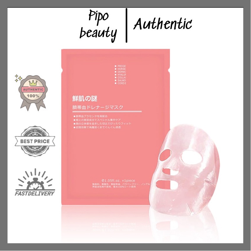 Mặt Nạ Nhau Thai Cừu Cuống Rốn Tế Bào Gốc Nhật Bản Rwine Beauty Dưỡng Da, Cấp Ẩm, Tái Tạo Collagen