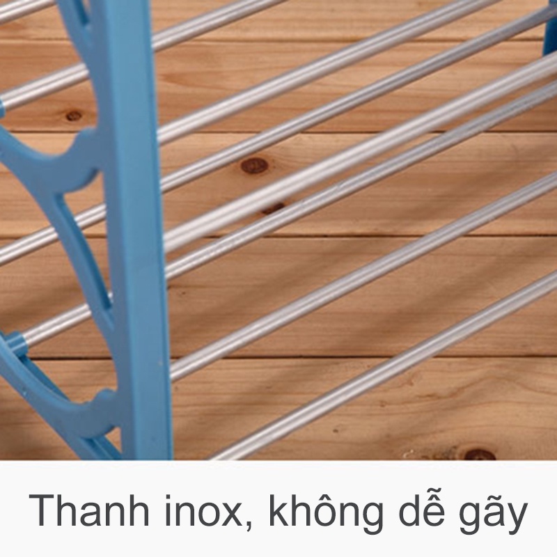 Giá để giày 4 tầng, giá để giày, giá để giày, giá để giày tại nhà, đựng đồ đơn giản (màu ngẫu nhiên) GM-JYXJ001