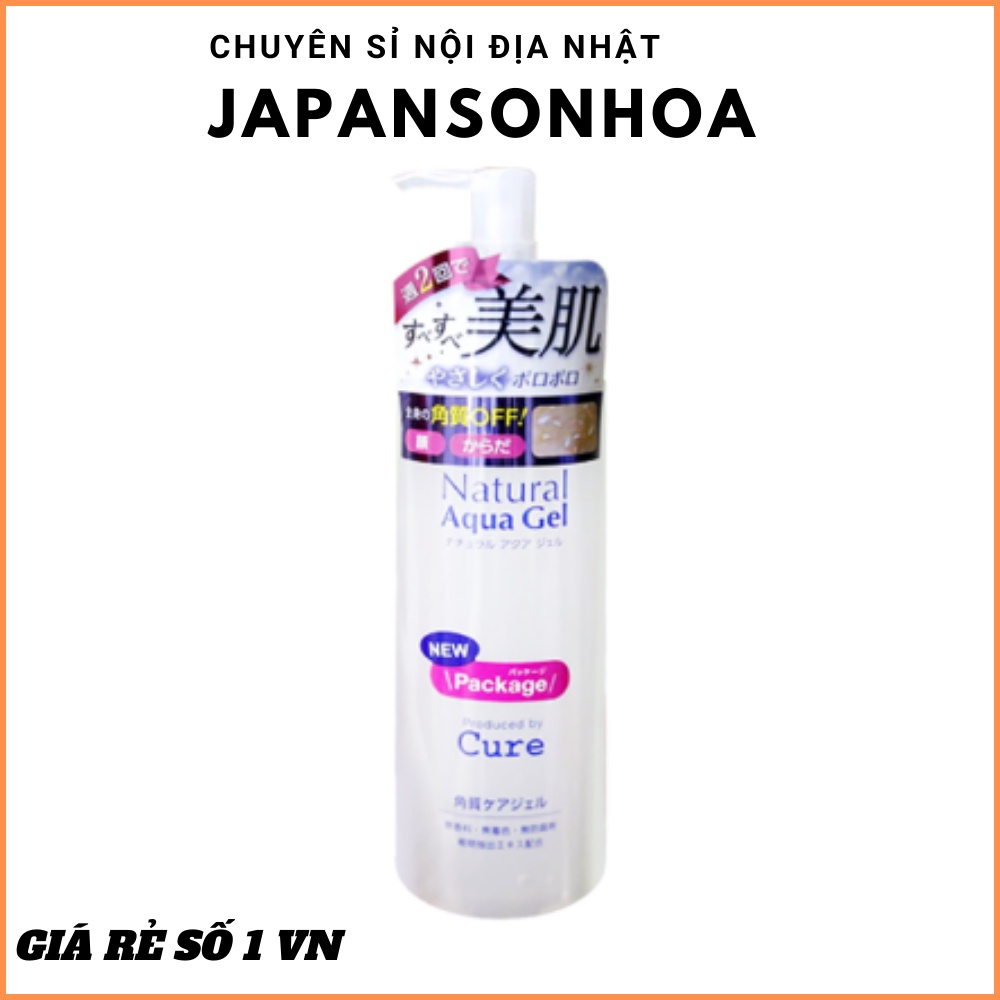 Tẩy da chết Cure Natural Aqua GelCHÍNH HÃNG Kích thích quá trình thay mới của da