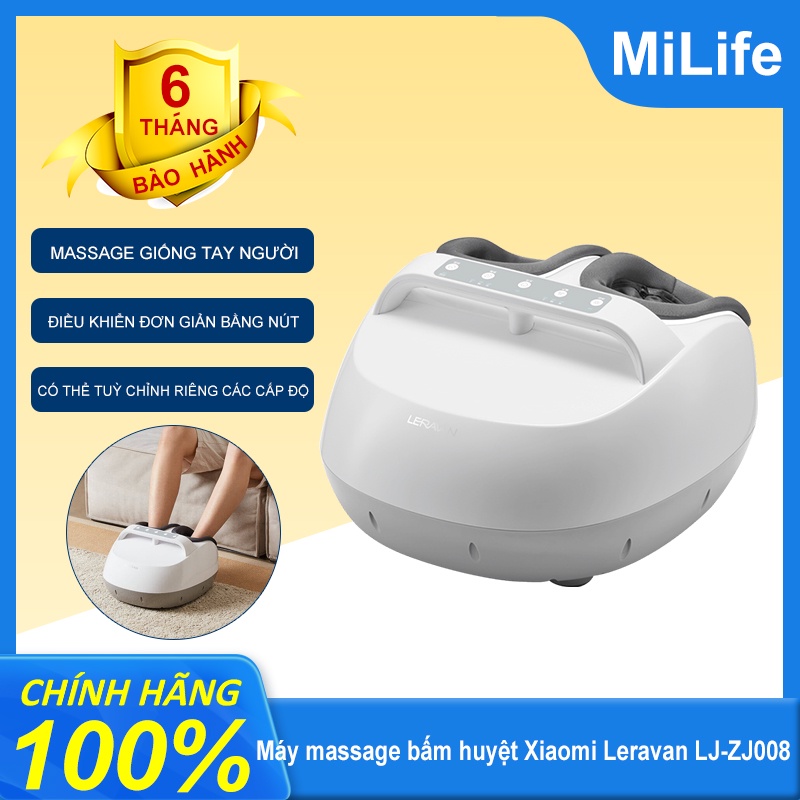 Máy massage bấm huyệt Xiaomi Leravan LJ-ZJ008 - mát xa chân 360 độ