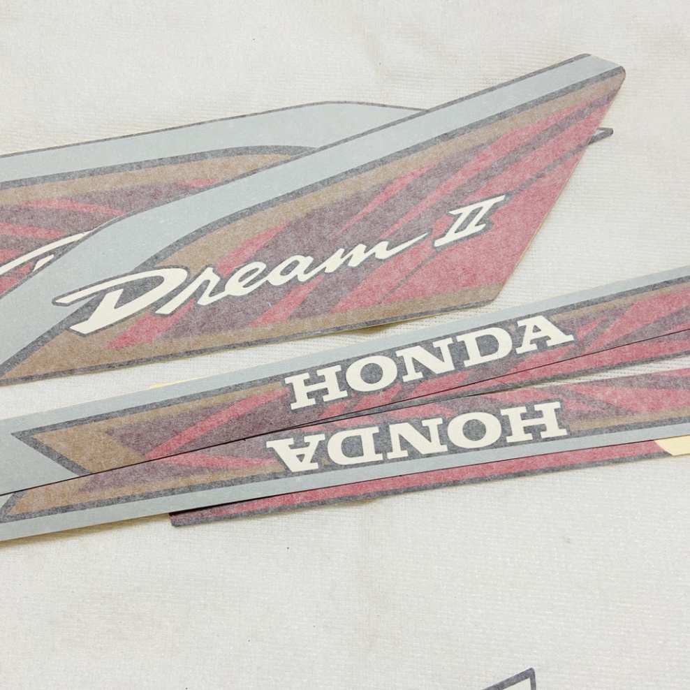 Bộ Tem thái lửa DREAM 3 lớp xịn, Tem hàng đẹp lắp được cả dream thái và dream việt các đời