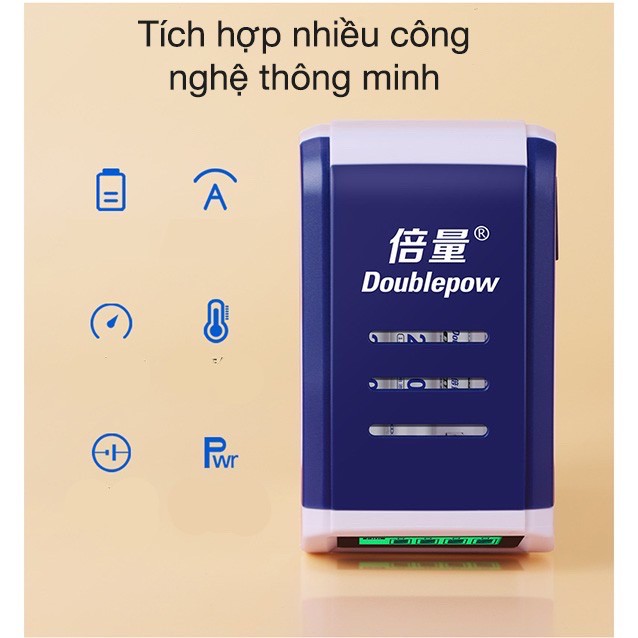 Bộ Pin Sạc AA/AAA DP-K209 Cao Cấp - Bộ Pin Sạc AA 3200mAh - Bộ Sạc Pin Tiểu - Pin Đũa - Pin Micro Karaoke