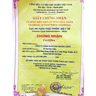 Detox x3 giảm mỡ bụng hiệu quả