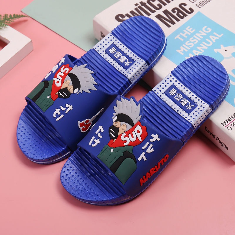 Xăng đan chống trượt in họa tiết Naruto cho nam | BigBuy360 - bigbuy360.vn