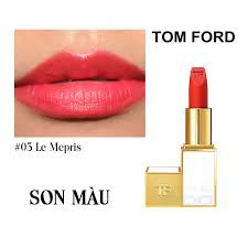 Son Tom Ford Ultra-Rich Lip Color vỏ trắng fullsize, minisize