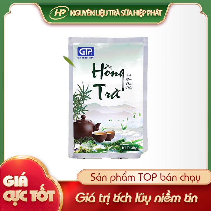 Hồng trà đen cao cấp GTP - [GIÁ TỐT] - 3Kg - SP000527  - Nguyên liệu pha chế trà sữa HIỆP PHÁT