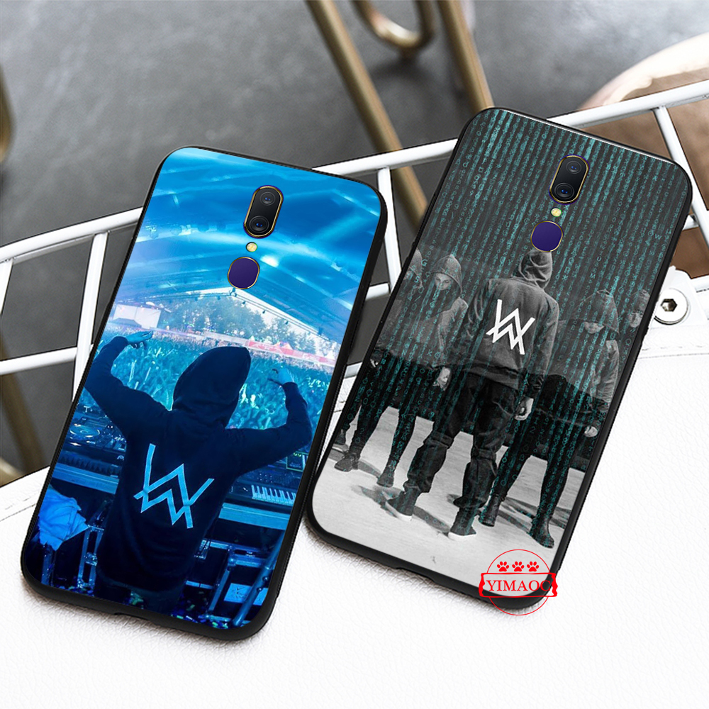 Ốp Điện Thoại Mềm Hình Alan Walker 35d Cho Oppo A15 A15S A54 A94 A95 F19 Plus Reno 5f Lite