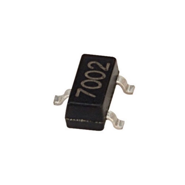 Set 10 con 2N7002 7002 MOSFET N-CHANNEL 60V 300MA SOT-23