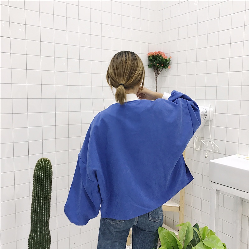 Áo Khoác Bóng Chày Phong Cách Hàn Quốc Thời Trang Cho Nữ